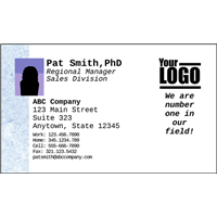 Business Card w Photo (Easy)